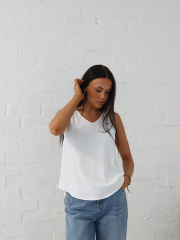 Mia Top- White