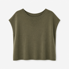 Mariah Knit Top - Khaki