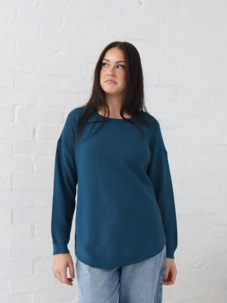 Saxon Knit - Teal