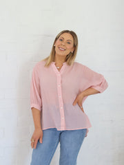 Mimi Blouse - Pale Pink