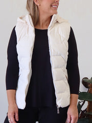 Luna Vest - Winter White