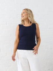 Summer Tank - Navy