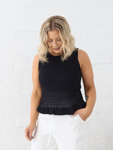 Skye Top- Black