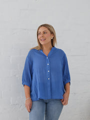 Mimi Blouse - Blue