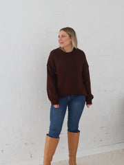 Ridley Knit- Chocolate