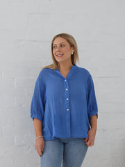 Mimi Blouse - Blue