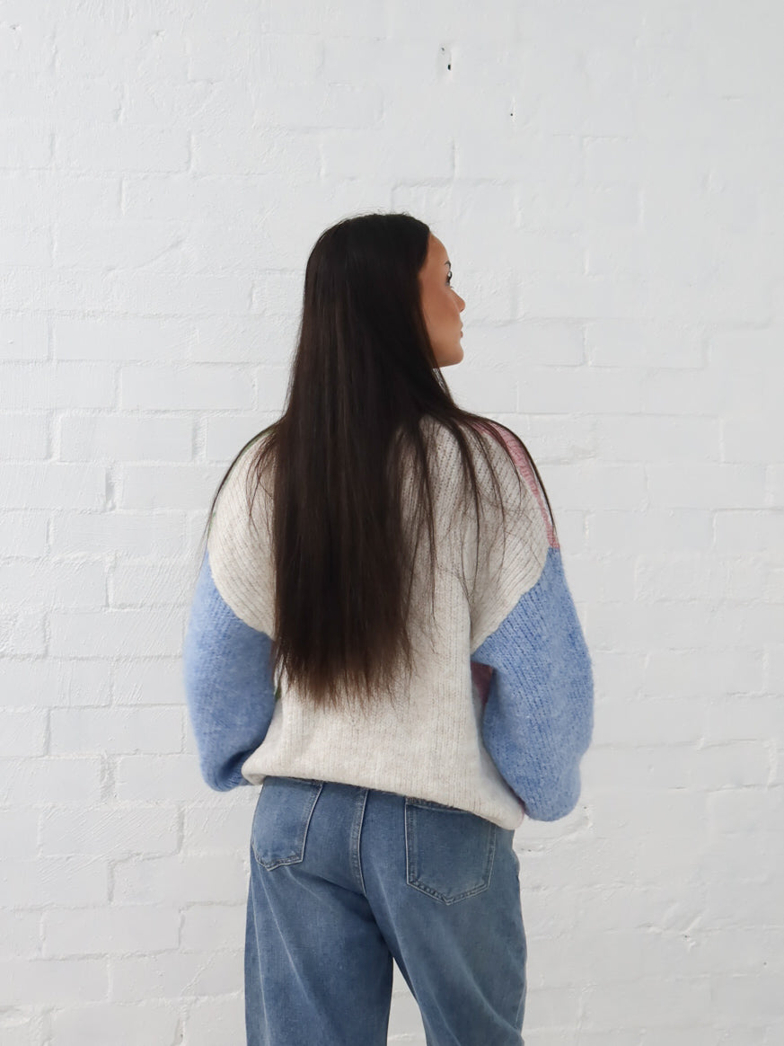 Gemma Cardigan-Multi Green