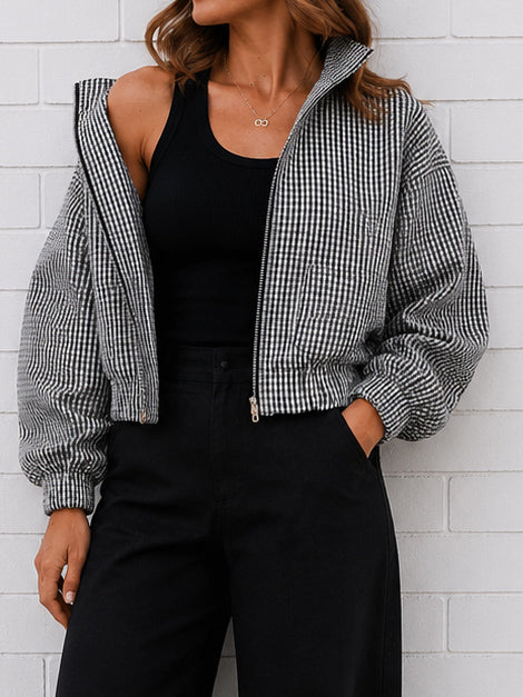 Gingham Jacket