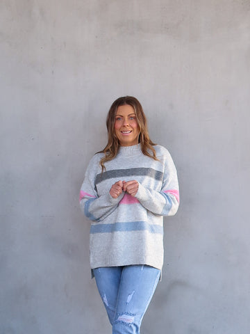 Adeline Knit- Grey