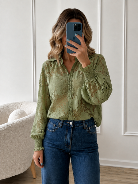 Edie Shirt- Sage