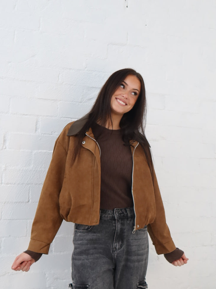 Flint Jacket- Tan