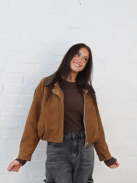 Flint Jacket- Tan