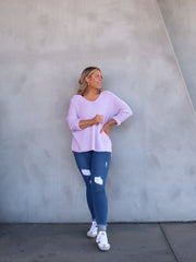 Sailah Knit - Lilac