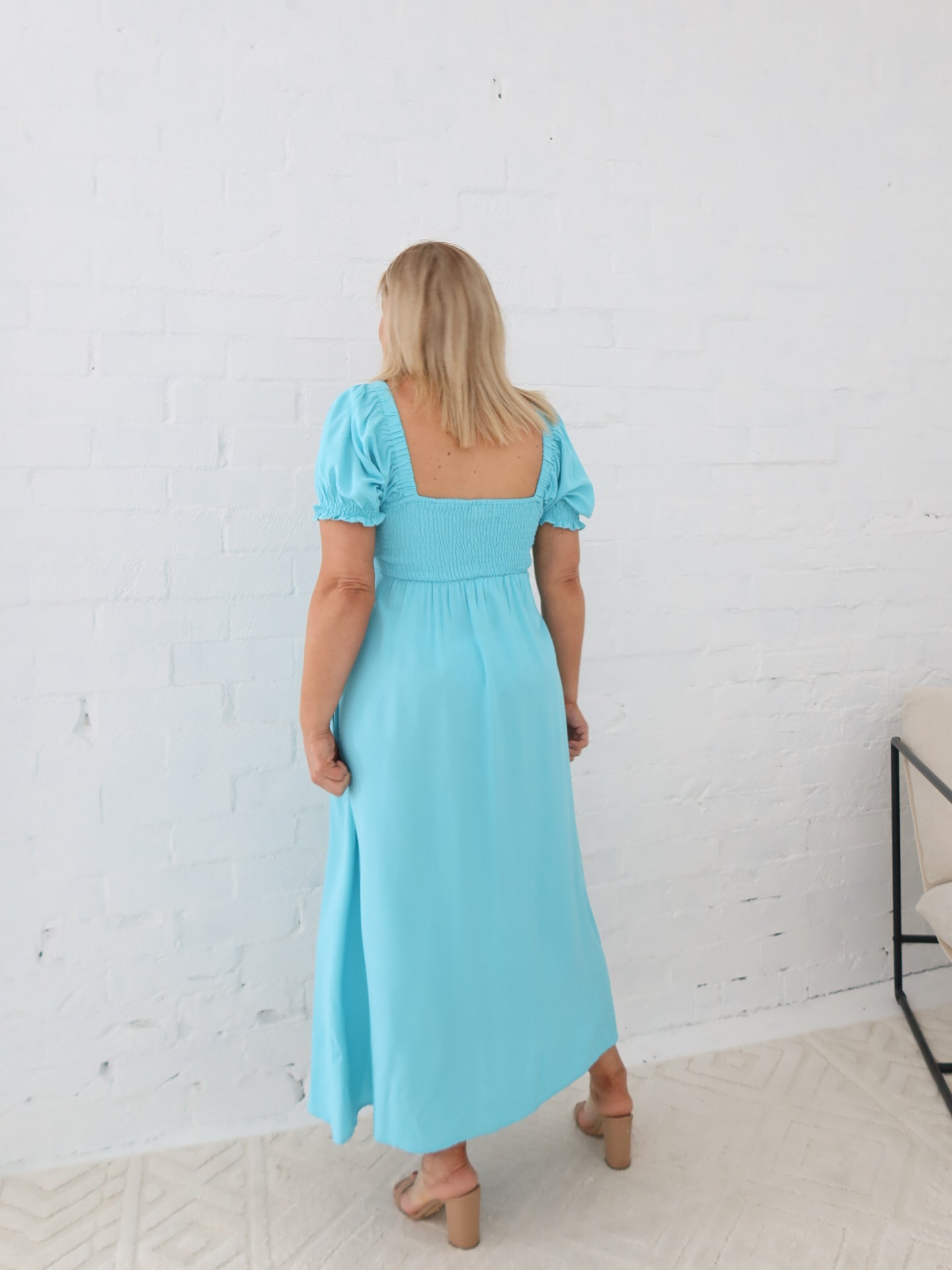 Estella Dress - Blue