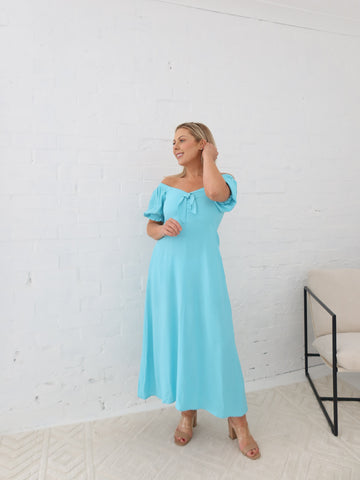 Estella Dress - Blue