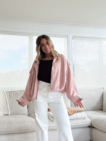 Hugo Jacket- Pink