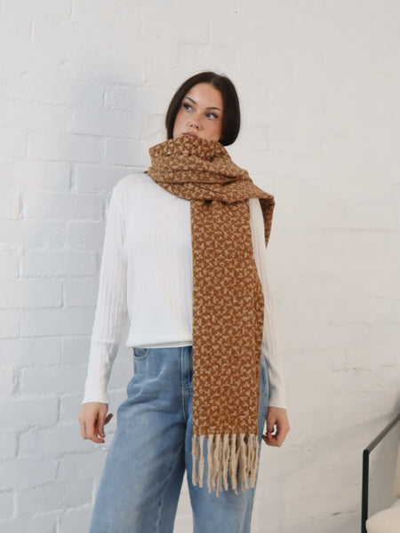 Marlie Scarf- Rust