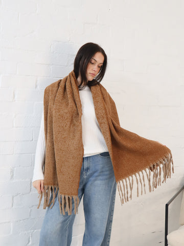 Karey Scarf- Rust