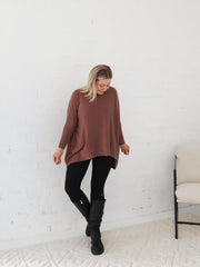 Scout Knit - Chocolate