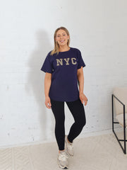 NYC Tee-Navy
