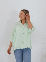 Effy Blouse- Light Green