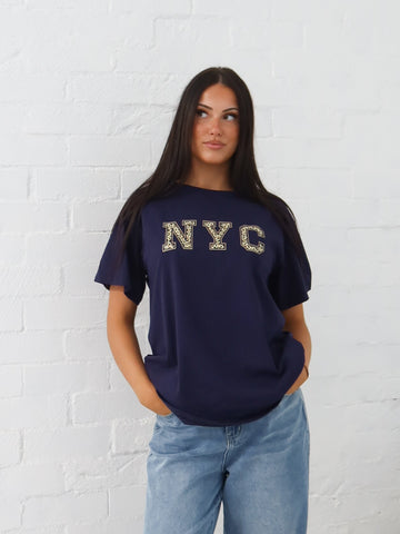 NYC Tee-Navy