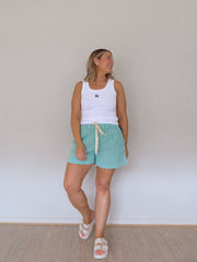 Kingsley Gingham Shorts - Green