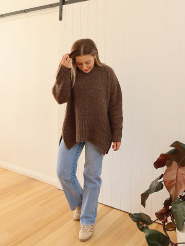 Bradley Knit - Chocolate