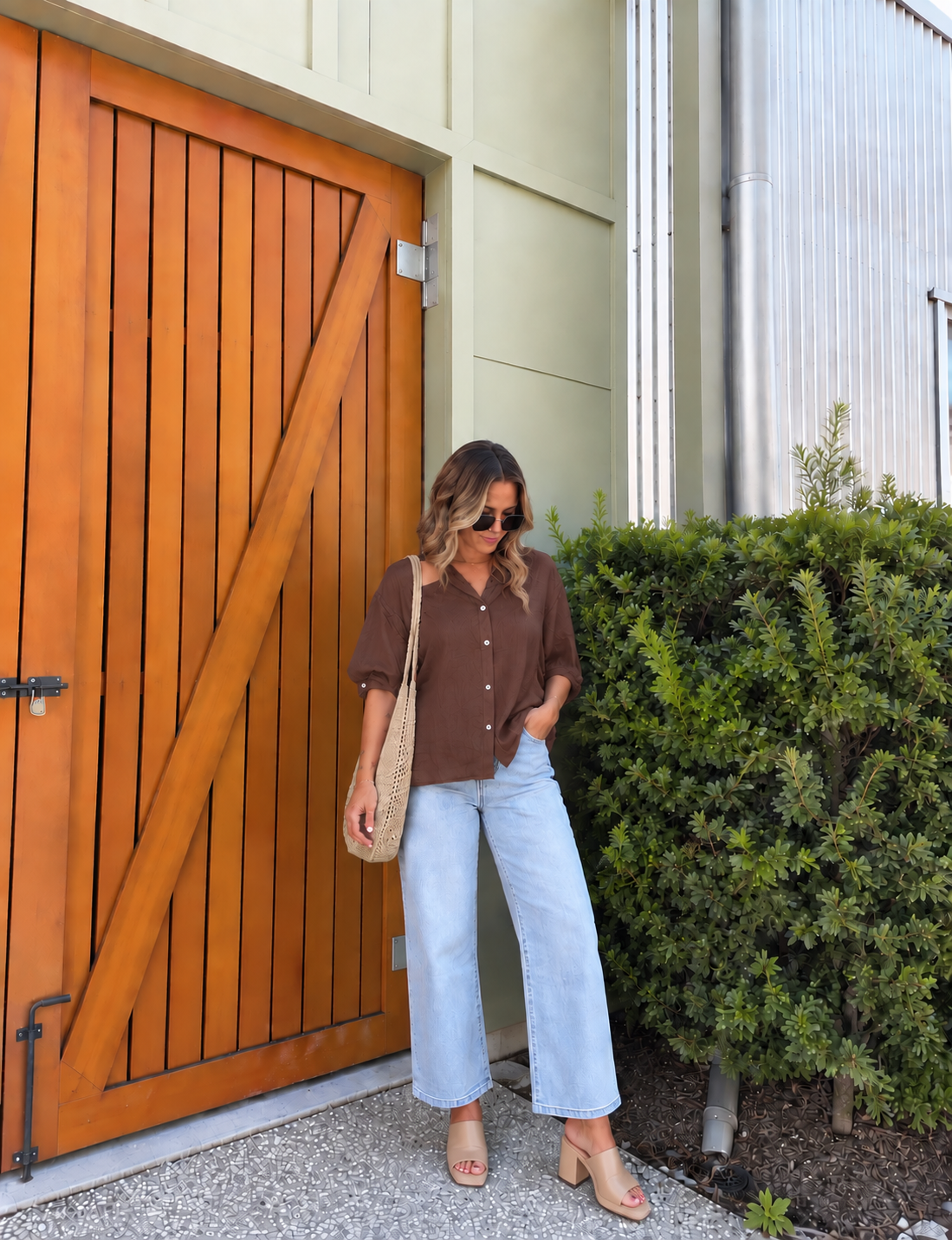 Mimi Blouse - Chocolate