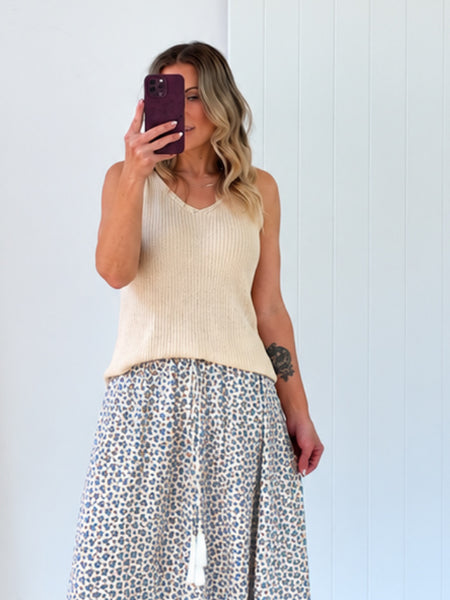 Harper Top- Beige