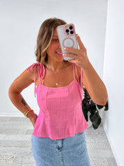 Everly Top - Pink