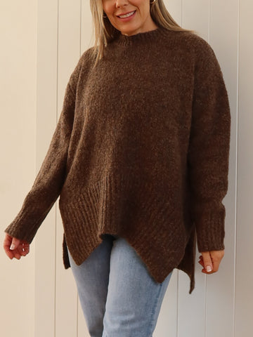 Bradley Knit - Chocolate