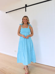 Isla Maxi Dress - Aqua