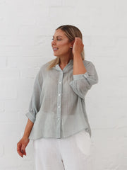 Mimi Blouse - Silver