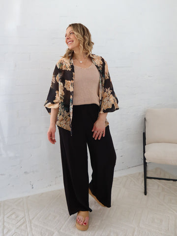 Leo Pants- Black