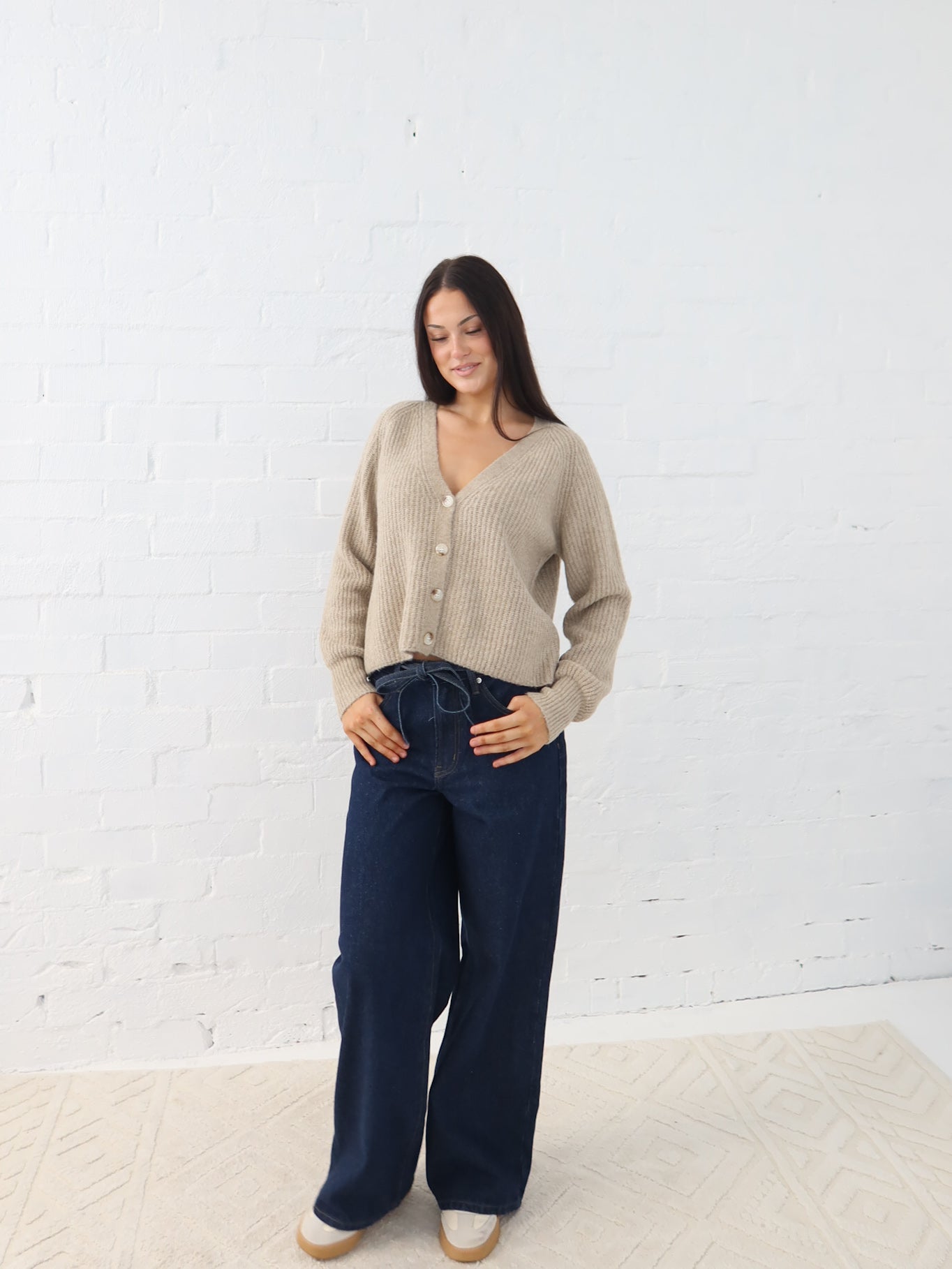 Dane Cardigan- Taupe