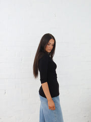 Ailani Knit Top - Black