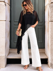 Solenne Top- Black