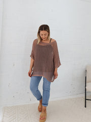 Nia Top- Mocha