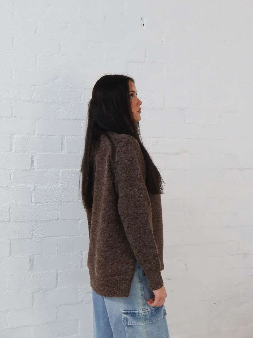 Ryder Knit- Chocolate