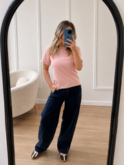 Hallie Tee- Pink