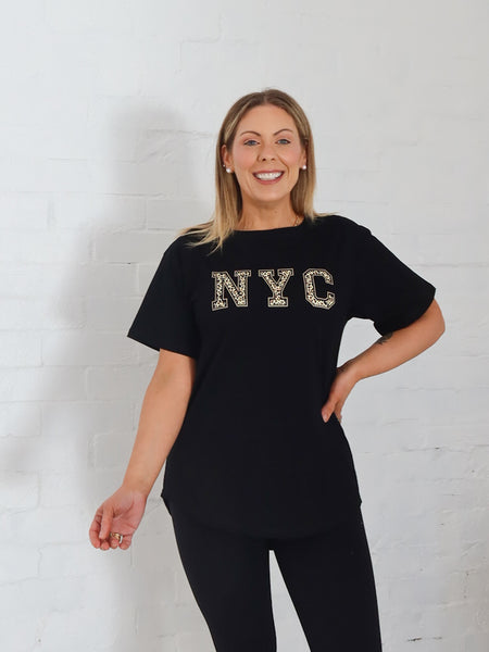 NYC Tee- Black