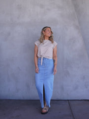 Ramsay Skirt - Light Blue