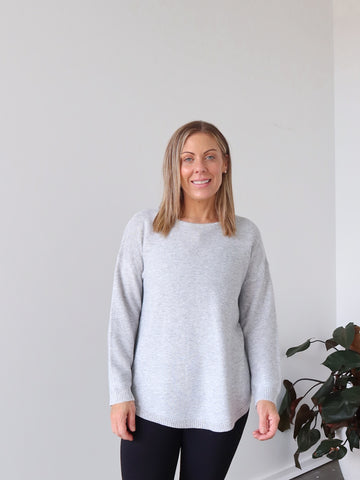 Saxon Knit - Grey