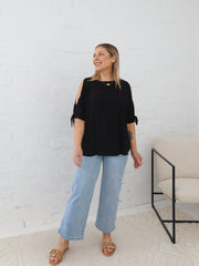 Rosella Top- Black