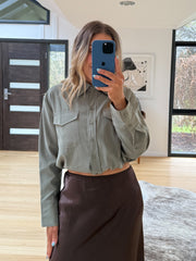 Hailey Shirt- Sage