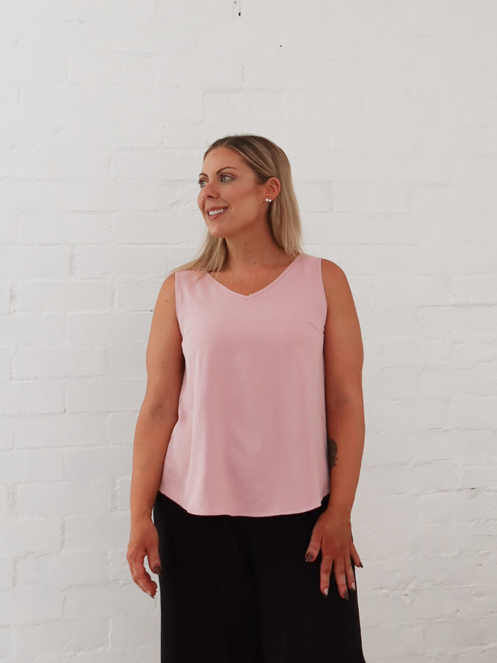 Mia Top- Pink
