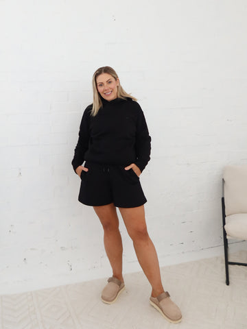 Frankie Track Short- Black