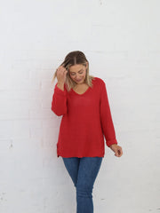 Sailah Knit - Red