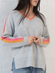 Kristy Knit- Grey